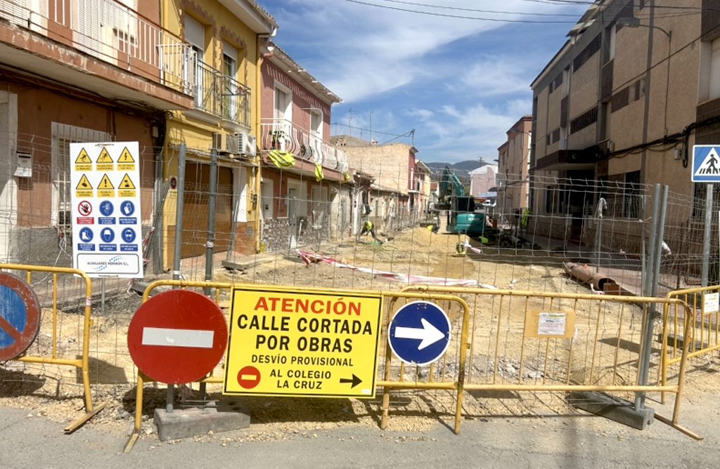 Las obras de la calle Ramblica continuarn durante la Semana Santa